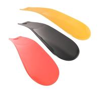 iplusmile 6 pièces Pied à chaussure Plastique Lot pour Adultes et Seniors Ergonomique Antidérapant Aide à Enfiler Chaussures sans Pencher Couleurs Assorties Rouge Or Noir