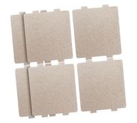 iplusmile 6 pièces Plaque Mica Micro-ondes Résistante Haute Température Protection Isolante pour Four Micro-ondes Feuille Mica à Découper pour Réparation et Remplacement