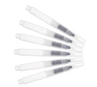 iplusmile 6 pièces Stylos Pinceau Eau Réservoir Flux Lot Pinceaux Grand Moyen Petit Pinceaux Coloriage Eau pour Crayons Solubles Aquarelle Marqueurs Dessin Kit Peinture Artistique
