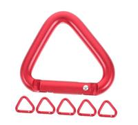 iplusmile 6 pièces Triangle Solide Clip de Fixation Lourd pour Escalade et Activités Extérieures Design Spécial Résistant Pratique pour à Dos et Ceinture