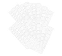 iplusmile 60 Feuilles Onglets Adhésifs Double Face pour Ongles Faux Colle Gelée Brillante et Respirante Autocollants Press pour Manucure Rapide et Lors de Fêtes et Événements