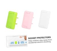 iplusmile 60 pièces Couvre Prise de Sécurité Protections Électriques pour Garçon Fille Cache Prise Isolant Facile à Installer et Durable Mixte Protection Chocs Électriques
