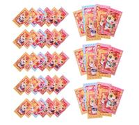 iplusmile 60 Pièces Enveloppes Rouges Carton Zodiac Cheval pour An Chinois Mariage Anniversaire Fête Printemps Hongbao Traditionnel