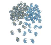 iplusmile 60 Pièces Mini Éléphants Résine Réalistes Modèles Animaux Robustes pour Décoration Maison Jardin Paysage et Projets Créatifs DIY