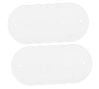iplusmile 60 pièces Octogonal Electrical Panel Covers Ceiling Wiring Outlet Plates Lightweight For Home Replacement And Cable Organization