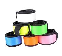 iplusmile 6pièces Bracelet Lumineux Garçon Fille Led Résistant à Usure Pour Marche Nocturne Brassards Sécurité Avec Éclairage De Course