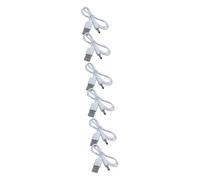 iplusmile 6pièces Câble De Charge USB Cordon Alimentation pour Charge Rapide Et Compatible avec Divers Appareils