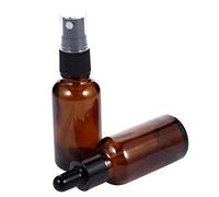 iplusmile 6pièces Flacon Pulvérisateur Verre De Flacon Compte-gouttes Hermétique Pour Huiles Essentielles Et Lotions