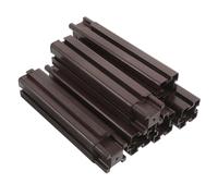 iplusmile 6pièces Jardinière Plastique pour Balcon Bacs à Légumes Jardinage Domestique Et Extérieur De Support De Jardinière Extérieur De Surélevés