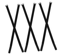 iplusmile 6pièces Sangles De Fixation Parasol De Terrasse Réutilisables Larges Ceintures Ajustables pour Parasols De Jardin Maintien Stable Le Vent Résistantes Et Portables pour Extérieur