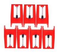 iplusmile 7 Pièces Stylus Needle For Turntable Replacement High Precision Record Player Needles For Vinyl Phonograph Compatible With Various Models Easy Tool Installation Enhanced Audio