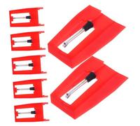 iplusmile 7 Pièces Stylus Needle Replacement For Turntable Compatible Record Player Needle Accessory With Piezoelectric Noise Reduction And Protective Design For Vinyl Phonograph