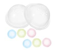 iplusmile 8 Pièces Arrêts de Tunnel Externes pour Accessoires de Cage à Petits Animaux Embouts DIY pour Habitats de Hamster et Chinchilla