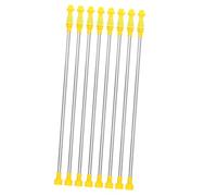 iplusmile 8 pièces Baguette Pulvérisation Acier Inoxydable Extensible Rallonge Légère et Résistante Corrosion pour Pulvérisateur de Plantes Compatible Manche Télescopique Longue Portée pour