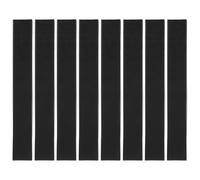 iplusmile 8 Pièces Boîte de Rangement Noir avec Couvercle Anti-poussière en Papier Organise Capsules Porte-monnaie pour Pièces de Monnaie pour Gestion de Caisse en Milieu Commercial