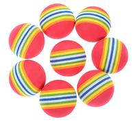 iplusmile 8 Pièces Chien drôle Jouant Dog Toys Balle rebondissante Balle pour Chiot Balle pour Chien de Compagnie
