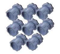 iplusmile 8 Pièces Coussin Machine à Laver Pieds Absorbant Les Chocs Machine à Laver Coussinets Anti-vibration Sécheuses De Laveuse Pads à Laveuse Non Skid Plastique Ciel Bleu