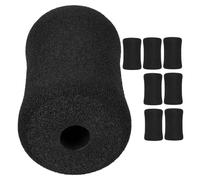 iplusmile 8 pièces Coussinets Mousse de Rechange pour Jambes Machine Fitness Manchon Tube Épais Confortable Accessoire Multifonction pour Entraînement Abdominal et Musculation