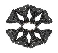 iplusmile 8 Pièces de Zinc pour Boîtes Décoratives Rétro à Visser pour Meubles Protection Angles et Projets Artisanaux Vintage