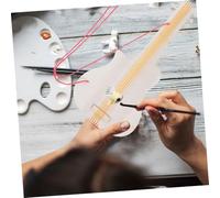 iplusmile 8 Pièces DIY Wood Guitar Cutouts for Unfinished Wooden Guitar Slices for Painting Musical Instrument Crafts and Party Decorations