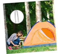 iplusmile 8 pièces Piquets Jardin U Clous Métalliques Fixation Rigide pour Tentes Trampolines Paysage Extérieur Camping Tranquille