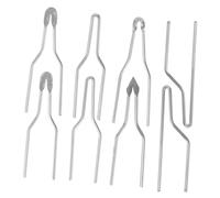 iplusmile 8 pièces Pointe de Stylo Pyrograveur Bois Haute Résistance Kit Embouts Métal pour Pyrogravure Fil Chauffant et Précis pour Outil Travailler Bois