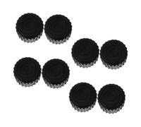 iplusmile 8 Pièces Rubber End Caps for Fitness Equipment Φ Anti-Skid Heavy-Duty Foot Pads for Exercise Machines Floor Protectors Hardwood Noise and Vibration Reduction