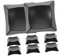 iplusmile 8 pièces Support de Ballon Basket Multifonction Base de Présentoir pour Football Basketball et Volleyball Rangement Stable et Compact pour Balles de Officielle Usage Intérieur
