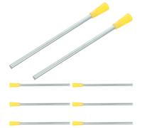 iplusmile 8 pièces Triangle Musical Garçon Fille avec Batteurs Instrument de Percussion Léger et Portable pour Éveil Musical Coordination Main-œil et Apprentissage Groupe