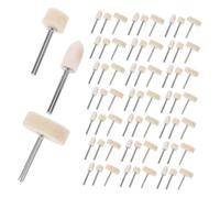 iplusmile 88 Pièces Kit de Roues de Polissage Laine Forme Roue Têtes de Polissage Feutre pour Outils Rotatifs Résultats et