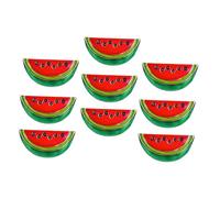 iplusmile 9 Pièces Broche Pastèque Kawaii Émail Lot de Broche Fruitée Mode Résistante Alliage pour Sacs et Chapeaux Accessoire pour Femmes et Filles