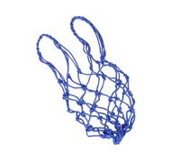 iplusmile à Filet Nylon Renforcé pour Ballon de Basket de Rangement à Cordon Ajustable Maille Résistant Bleu pour Basket-Ball et Football