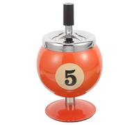 iplusmile Abaissez Le Cendrier No. Cendrier Rotatif En Métal Pour Boule De Billard 8 Pièces Pour La Maison Le Bureau Table Patio Balcon Extérieur Pour Amoureux Du Billard