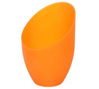 iplusmile Abat-jour de lampe de table Petit abat-jour pour lampe de table en plastique E27 orange 13.00 x 11.00 x 9.00 CM pour la maison et l'hôtel, décoration d'intérieur, protège
