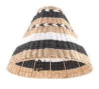 iplusmile Abat-jour en Corde de Papier E27 E14 pour Lampe Intérieure, Style Vintage Élégant, Installation Simple, Confortable et Lisse, pour Éclairage Intérieur