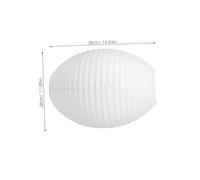 iplusmile Abat-jour Lanterne Papier Blanc Pliable Design Origami Abat-jour Décoratif pour Lampe Suspendue Salon Chambre Style Chinois Traditionnel pour Décoration Intérieure et Fête