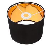 iplusmile Abat-jour Noir en Lin pour Lampadaire et Lampe de Table, Installation Facile, Décoration pour Fêtes comme Noël et Dîner, Compatible Socket E27, Structure Simple Plusieurs styles
