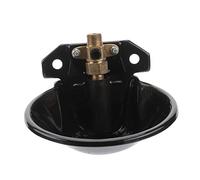 iplusmile Abreuvoir Automatique pour Moutons Inoxydable avec Valve Distributeur Eau Durable et Antirouille pour et Animaux de Ferme Noir
