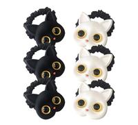 iplusmile Accessoires de Coiffure Élastiques à Cheveux Adorables et Pratiques Lot de 6 en Résine Coiffage Rapide et Facile pour Filles pour Soirées et Mariages