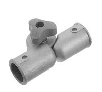 iplusmile Adaptateur D'angle Robuste en Alliage D'aluminium pour Manche de Balai et Perche Télescopique Mécanisme de Libération Rapide, pour Peinture et Nettoyage de Gouttières