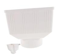 iplusmile Adaptateur de Conduite de Gouttière en Plastique pour Récupérateur Eau de Pluie, Kit de Déflecteur de Pluie et Barils de Collecte D'eau Efficaces
