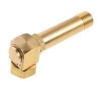 iplusmile Adaptateur Pivotant Accessoire de Remplacement en Cuivre Diamètre de Trou 1 Pouce, Conception Rotative Facile à Entretenir pour Tuyau D'arrosage de Jardin pour Bobine de Tuyau