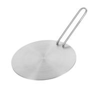 iplusmile Adaptateur Plaque Induction Inox avec Poignée Amovible Diffuseur Chaleur Uniforme pour Cuisson Table Induction Plaque Thermique Résistante et Facile à Nettoyer