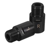 iplusmile Adaptateurs Pédales Vélo Montagne Acier Robuste Entretoises Pédale pour Cranks Courts Amélioration Confort et Efficacité Cyclisme