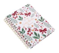 iplusmile Agenda Quotidien 2024 A5 à Spirale Carnet de Notes Portable Calendrier Planificateur Scolaire et Organiseur Ménager Cahier d'Écriture Quotidien pour Bureau et École Édition