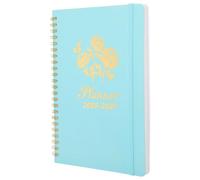 iplusmile Agenda Triennal 2025-2027 en Anglais, Planificateur Hebdomadaire, Mensuel et Journalier Compact, Bloc-notes Agenda Quotidien, Carnet de Notes Portable pour Bureau, École