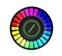 iplusmile Air Diffuser With Rgb LED Atmosphere Light Smart Sound Control And Adjustable Brightness For Aromatherapy