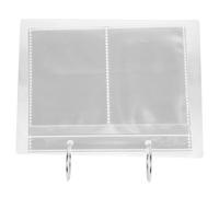 iplusmile Album de Présentation pour Stickers d'Ongles 4 Pouces Porte-Stickers Transparent 68 Pages Organiseur Léger et Portable pour Nail Art Rangement Pratique pour Décorations