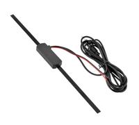 iplusmile Antenne Amplifiée pour Voiture Amplificateur de Signal FM Am pour SUV et Véhicules Améliorez la Radio Qualité Image