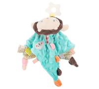 iplusmile Apaisement Garçon Fille Lion Triangle Doux et Tissu Pour Mâchouillage Sécurisé Compatible Berceaux et Poussettes